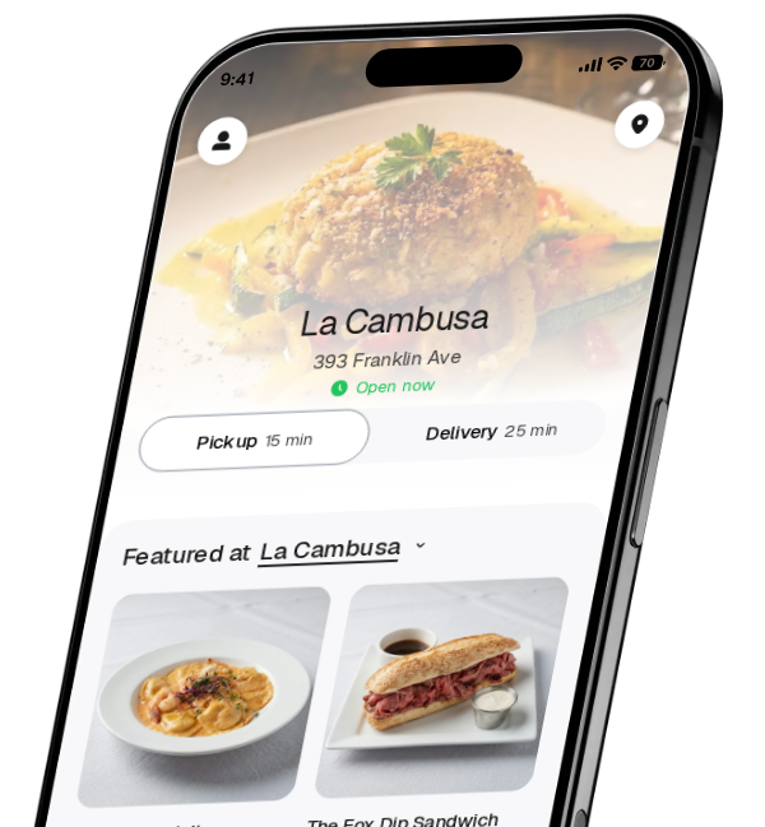 La Cambusa app preview