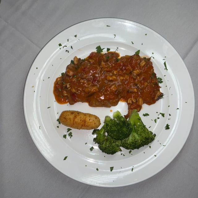 Veal Porcini.
