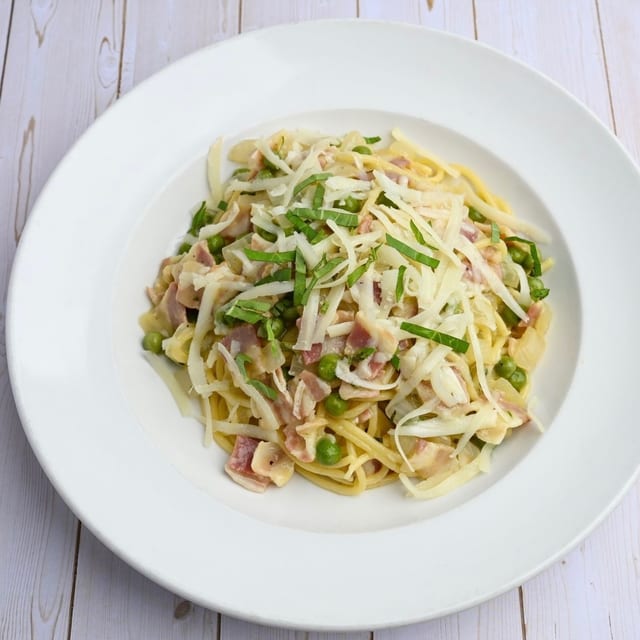 Spaghetti Carbonara.