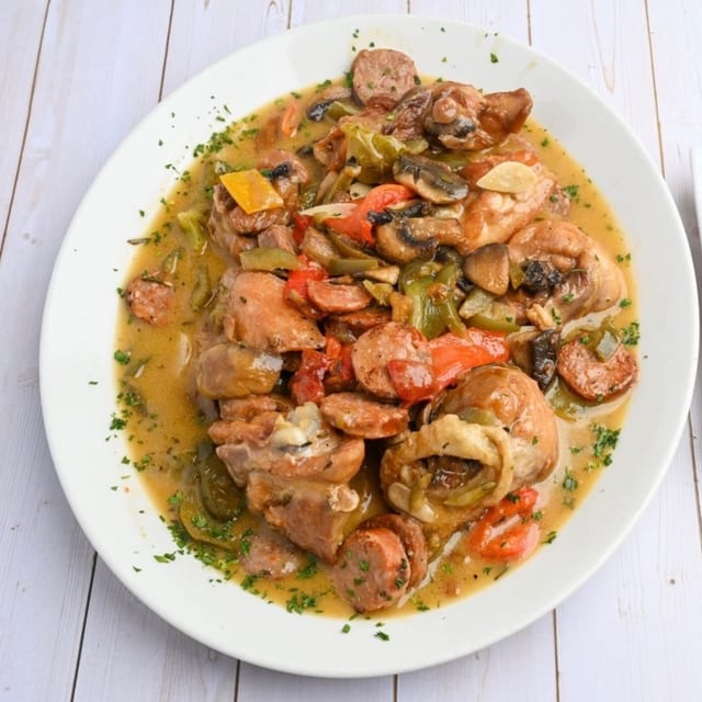 Chicken Scarpariello.